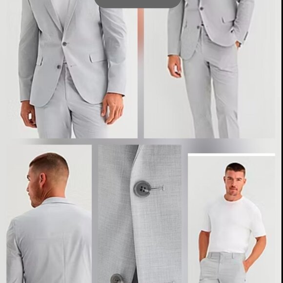J Ferrar Blazer & Pants (New Never Worn.) 42 Long blazer 36x32 pants